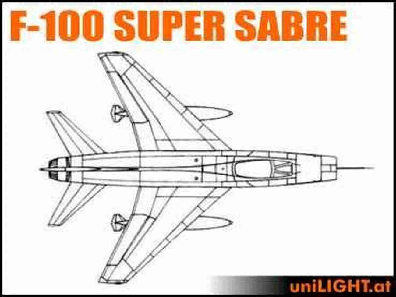 100 Super Sabre In Detail Scale 11 Wingspan View F 100 Super Sabre In Detail Scale (Detail Scale 11)