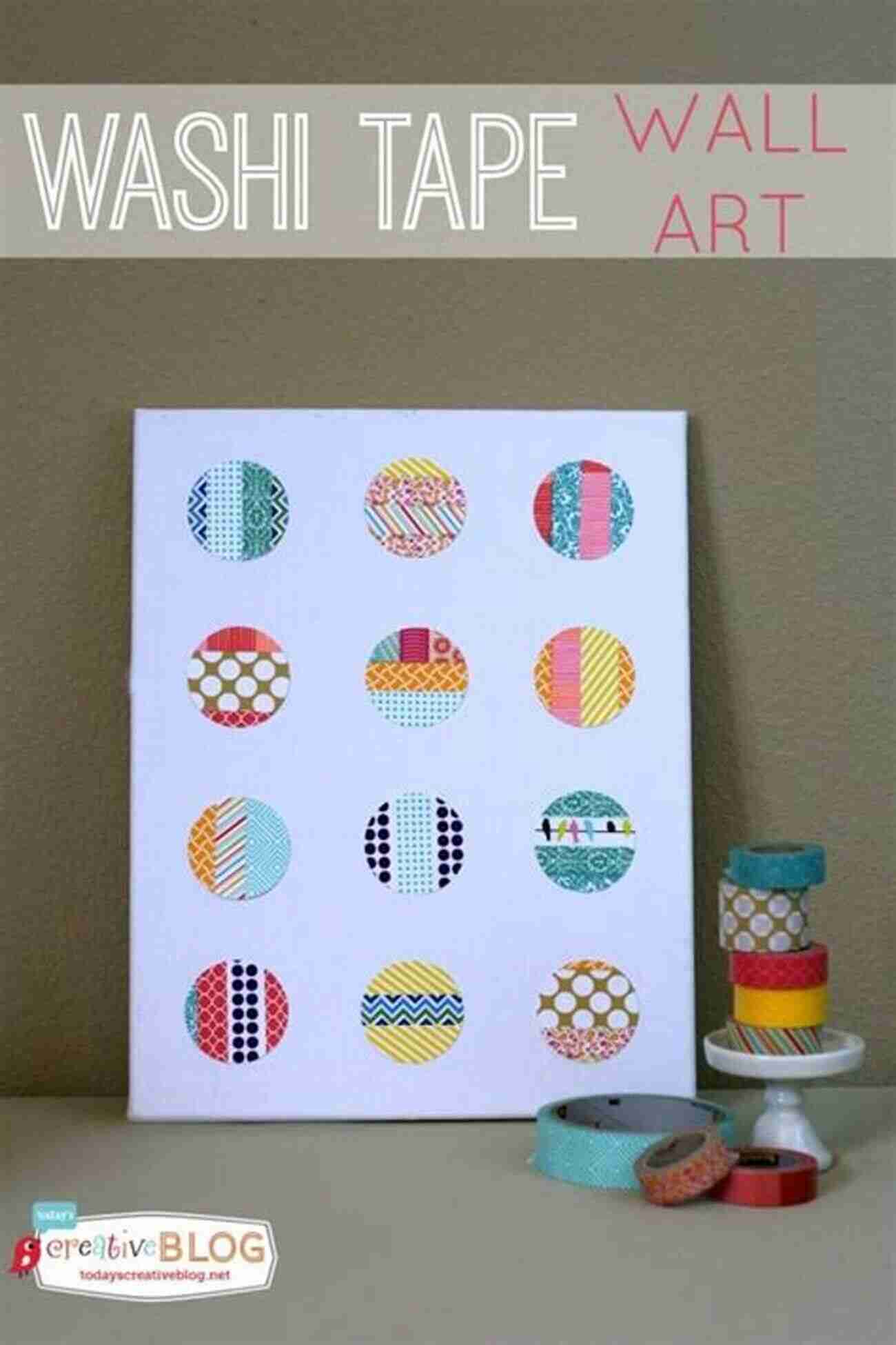 30 Easy Projects For Creating Exquisite Wall Art Washi Tape Art Whimsical Felt Embroidery: 30 Easy Projects For Creating Exquisite Wall Art