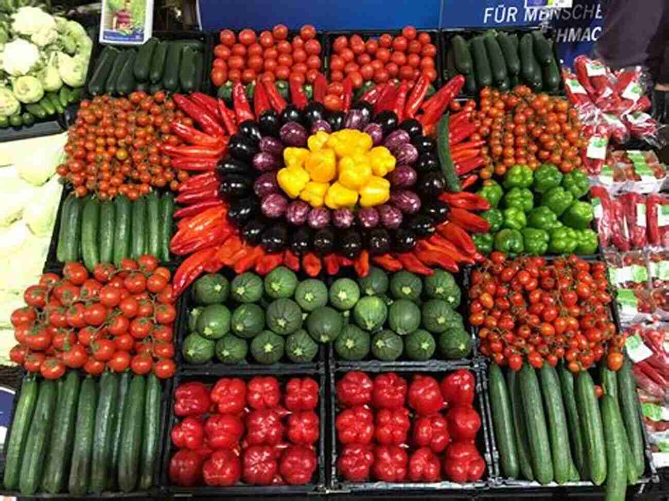 A Colorful Display Of Fresh Fruits And Vegetables At A Farmers Market Vantastic: Van Living Sustainable Travel Food Ideas Conversions