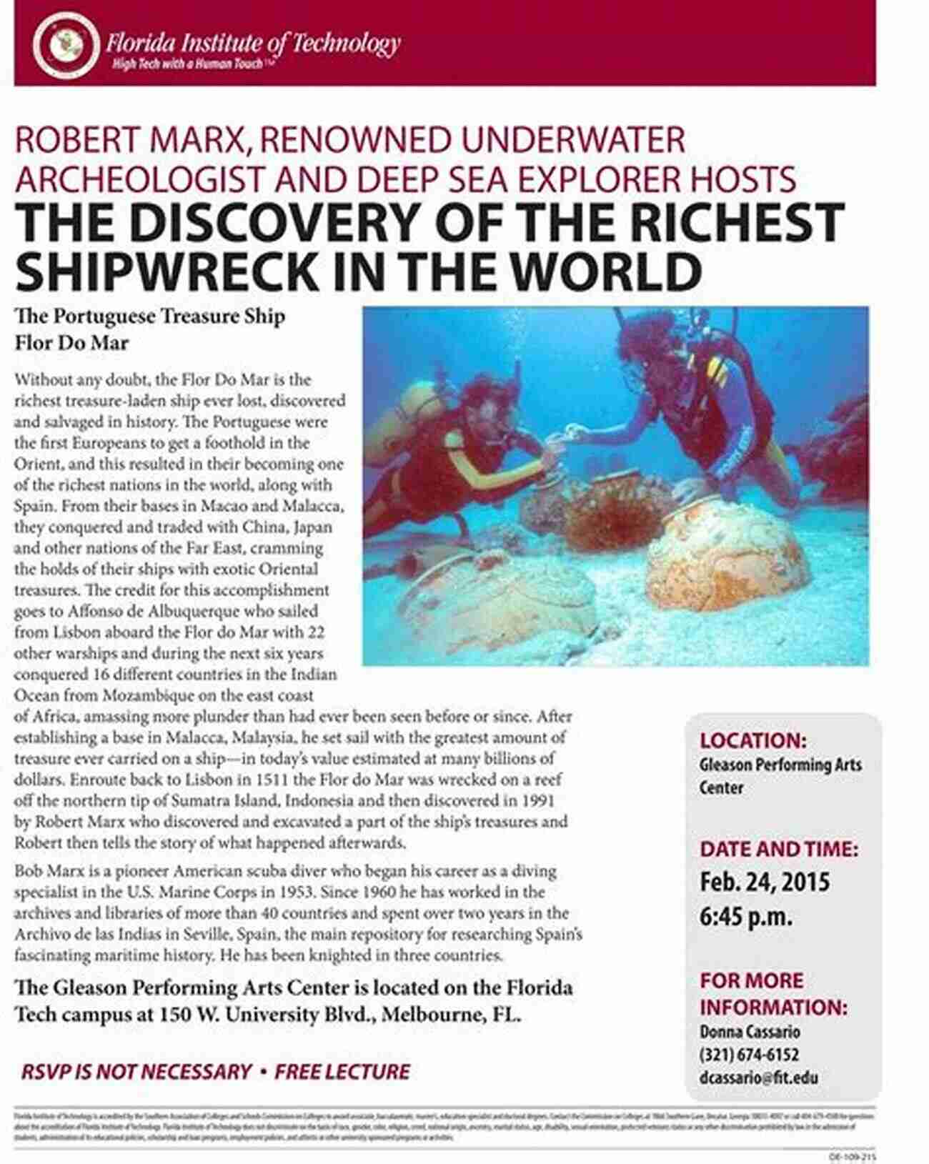 A Shipwreck Discovered By Sir Robert Marx During One Of His Expeditions The Best Of Sir Robert F Marx: Volume One