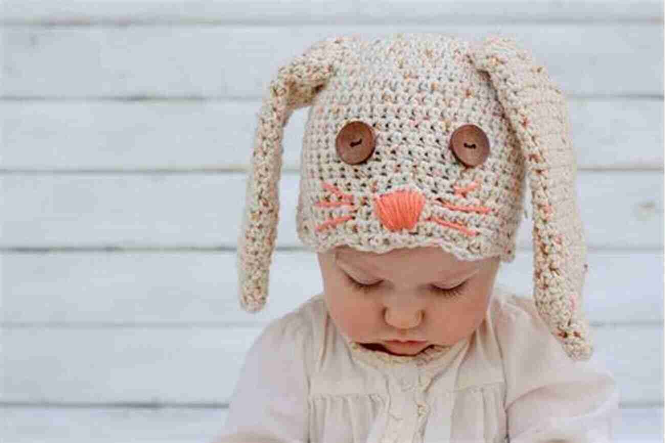 Adorable Bunny Hat Crochet Pattern Into The Wild Volume 2: 10 Animal Dinosaur Monster Crochet Hat Patterns