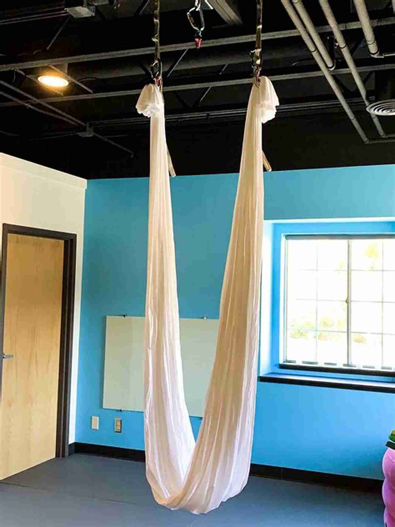 Aerial Double Hammock Double Knee Hang Move Aerial Double Hammock Entry Level Moves