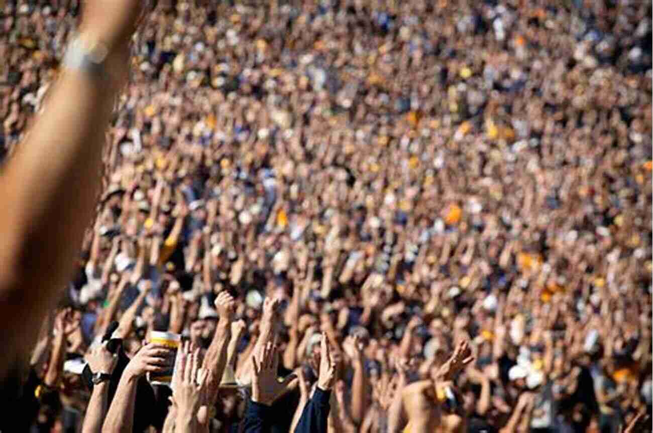 Aerial View Of A Diverse Crowd Cheering At A Sports Event Drugs Alcohol And Sport: A Critical History (Sport In The Global Society)