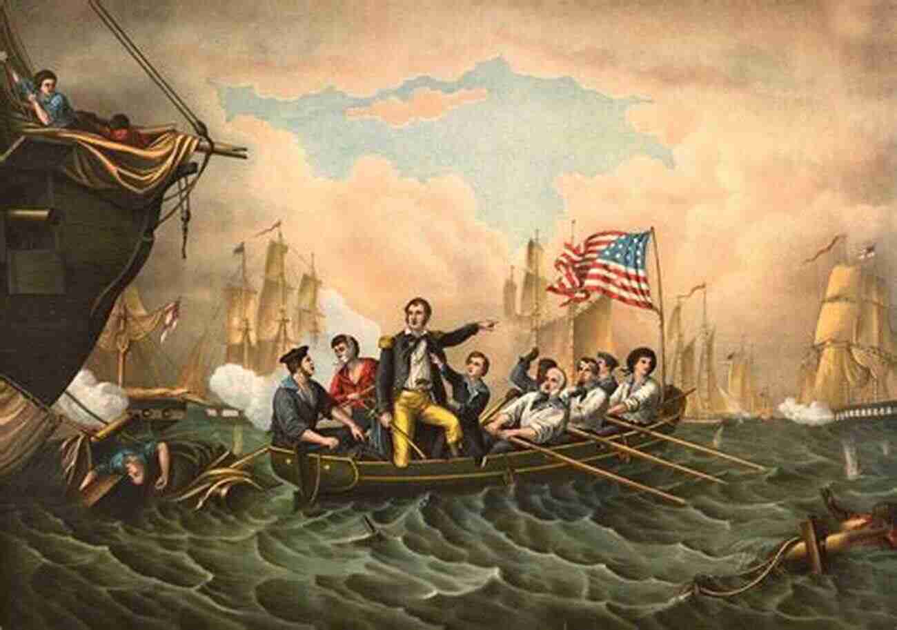 Battle Of Lake Erie Painting Of The Intense Naval Battle Led By Commander Oliver Hazard Perry The Fire On The Ocean: Naval War Of 1812