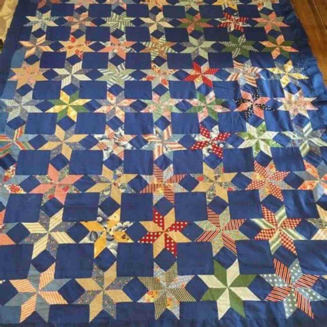 Beautiful Simply Stars Quilt In Vibrant Colors, Adding A Touch Of Elegance To Your Home Decor Simply Stars: Quilts That Sparkle