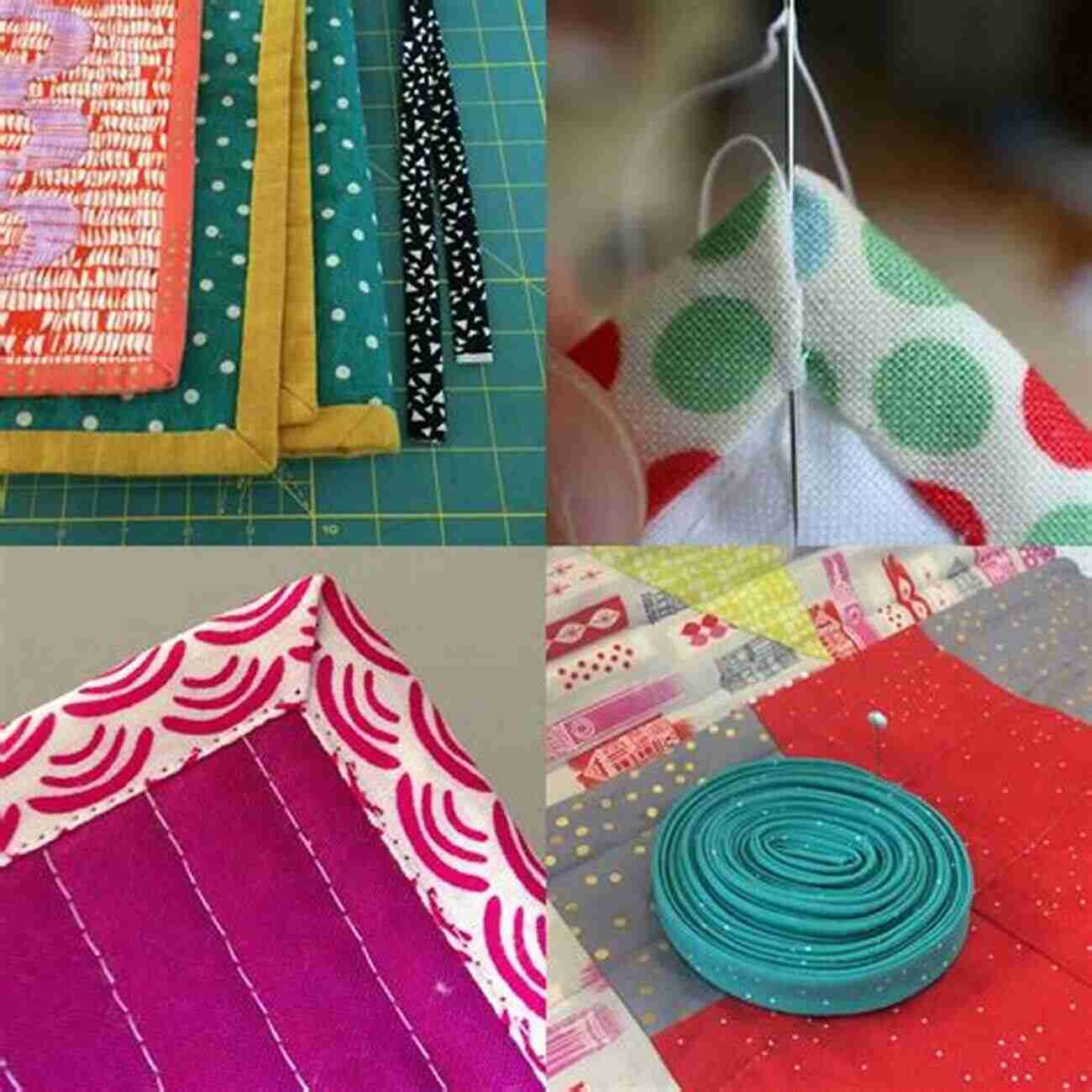 Binding And Finishing Touches For Quilted Wallhanging Quilt Patterns: Simple Ways To Work With Landscape Themed Fabrics To Make A Quilted Wallhanging