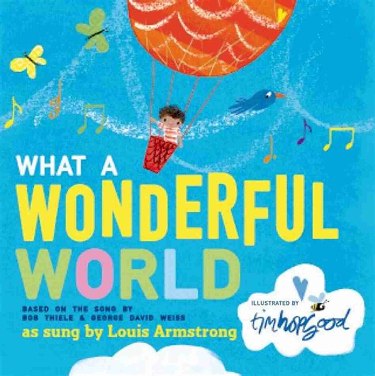 Bob Thiele's What A Wonderful World Album Cover Featuring Louis Armstrong What A Wonderful World Bob Thiele