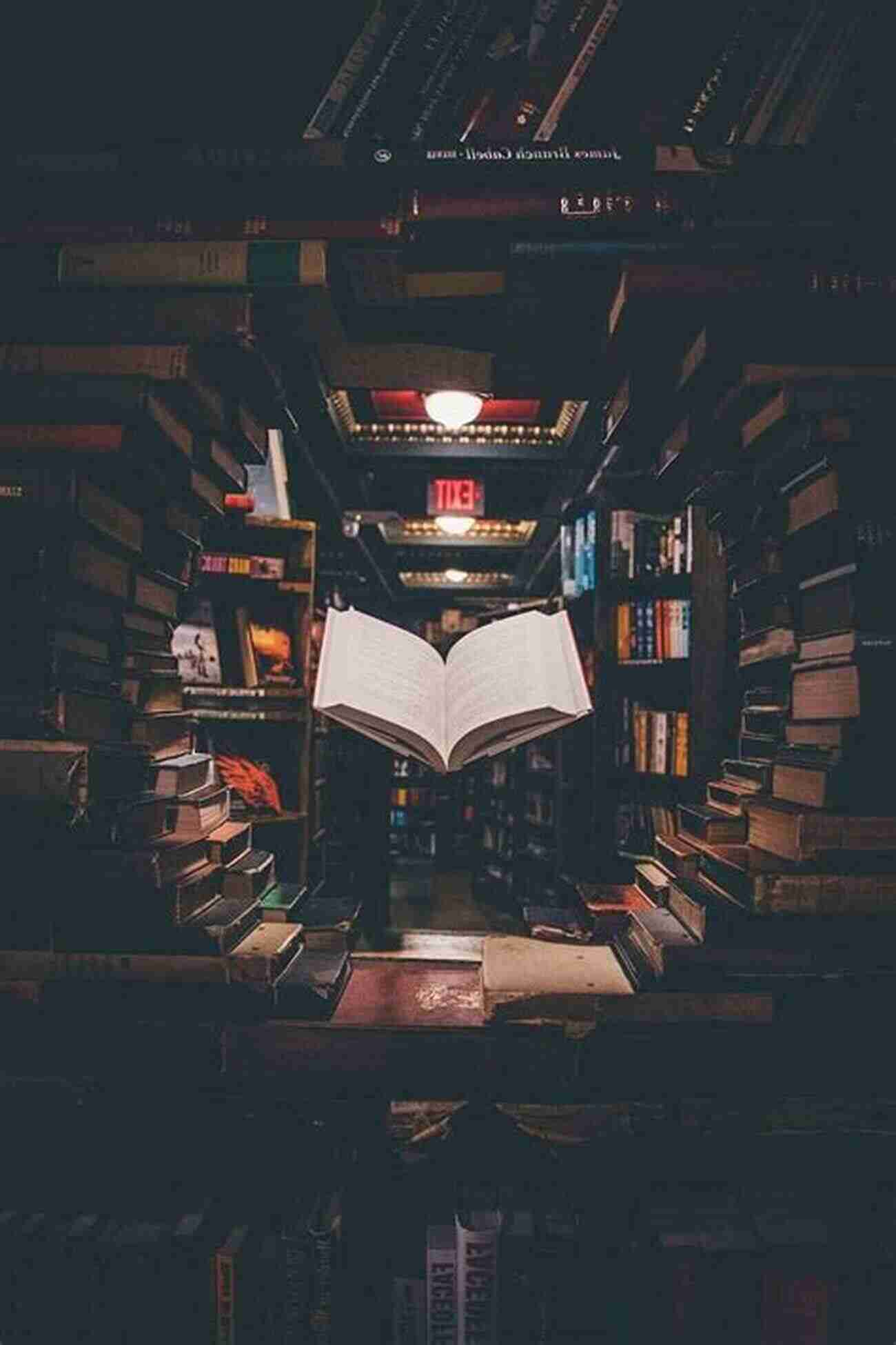 Books Floating In The Air Inside The Library Home On The Strange: Chronicles Of Motherhood Mayhem And Matters Of The Heart