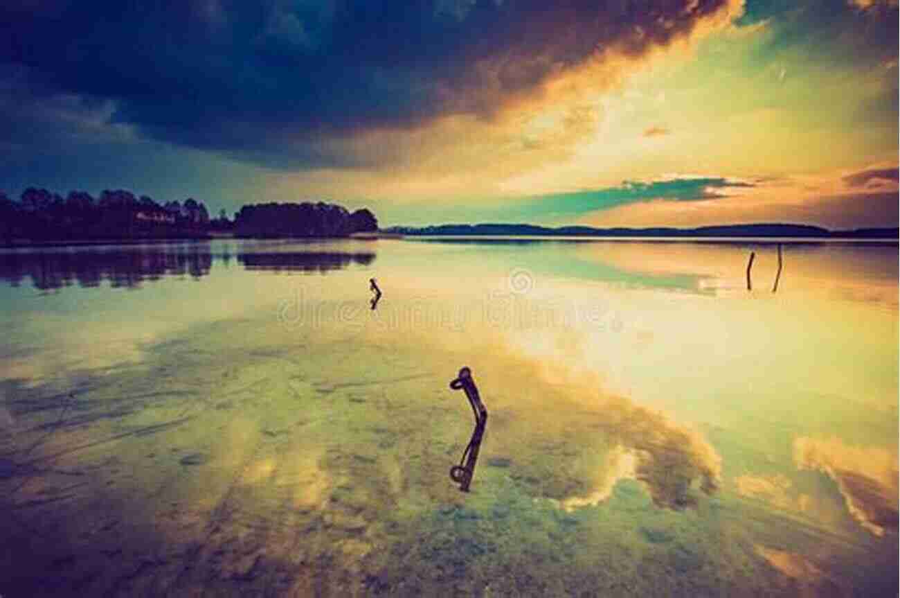 Breathtaking Sunset Over A Calm Lake What A Wonderful World Bob Thiele