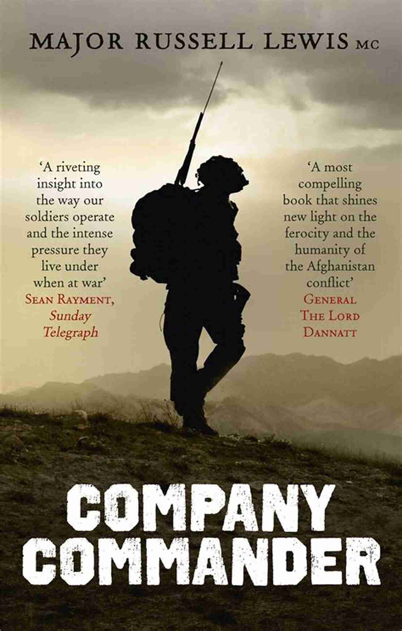 Company Commander Russell Lewis Leading His Troops In Intense Combat Company Commander Russell Lewis