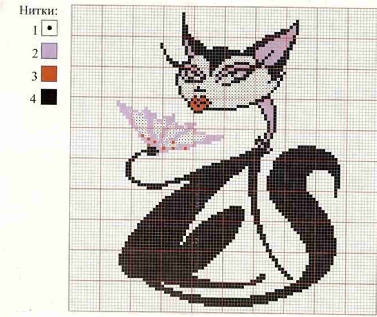 Counted Cross Stitch Patterns Cat Cross Stitch Patterns 48 Counted Cross Stitch Patterns: Cat Cross Stitch Patterns 48