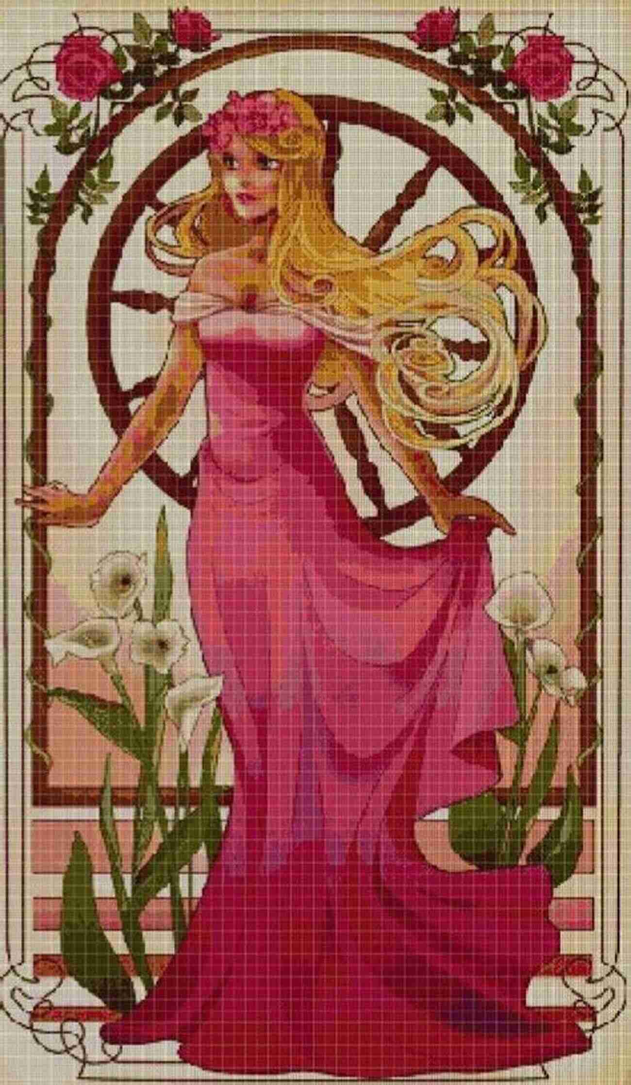 Counted Cross Stitch Princess Aurora Pattern Turn Your Needlework Into A Masterpiece Counted Cross Stitch Pattern Princess Aurora (Counted Cross Stitch Princess 3)