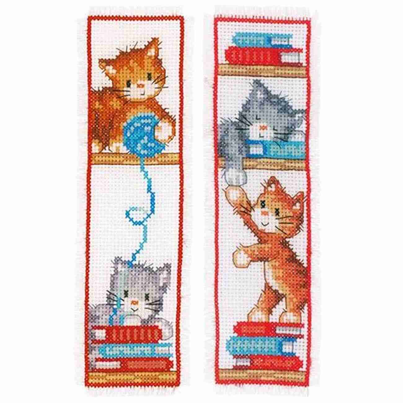 Counted Cross Stitch Pattern Of Playful Kittens Counted Cross Stitch Patterns: Cat Cross Stitch Patterns 51