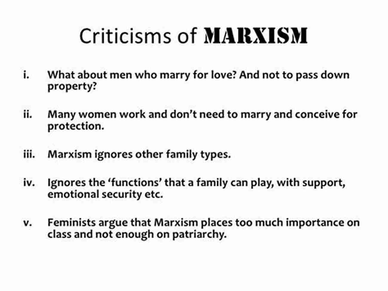 Criticisms Of Marxism: Evaluating Its Limitations How To Philosophize With A Hammer And Sickle: Nietzsche And Marx For The 21st Century Left