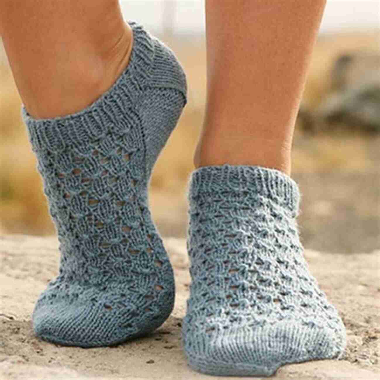 Crocheted Lace Ankle Socks With Intricate Patterns More Crocheted Socks: 16 All New Designs