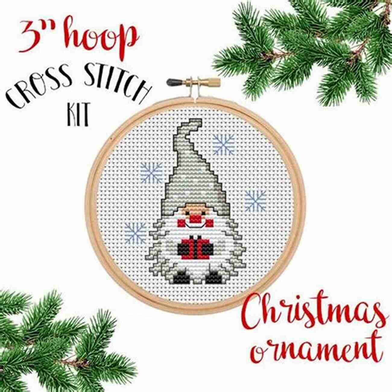 Cross Stitch Pattern Gnome Embroider Counted Cross Stitch Cross Stitch Pattern: Gnome Embroider : Counted Cross Stitch