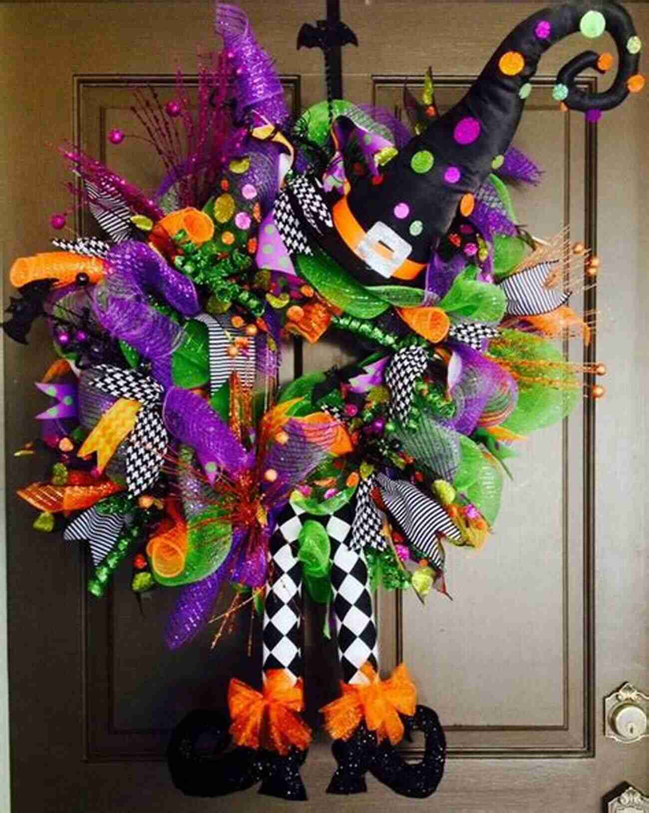 Cute Halloween Witch Wreath Adorable Halloween Crochet Tutorials: Cute Halloween Patterns And Instructions