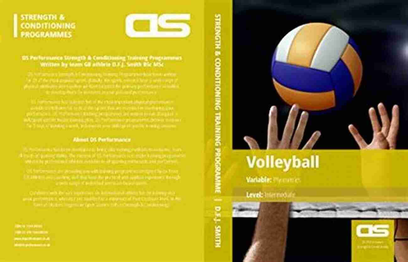 DS Performance Strength Conditioning Training Program For Volleyball Variable DS Performance Strength Conditioning Training Program For Volleyball Variable Plyometric Level Intermediate