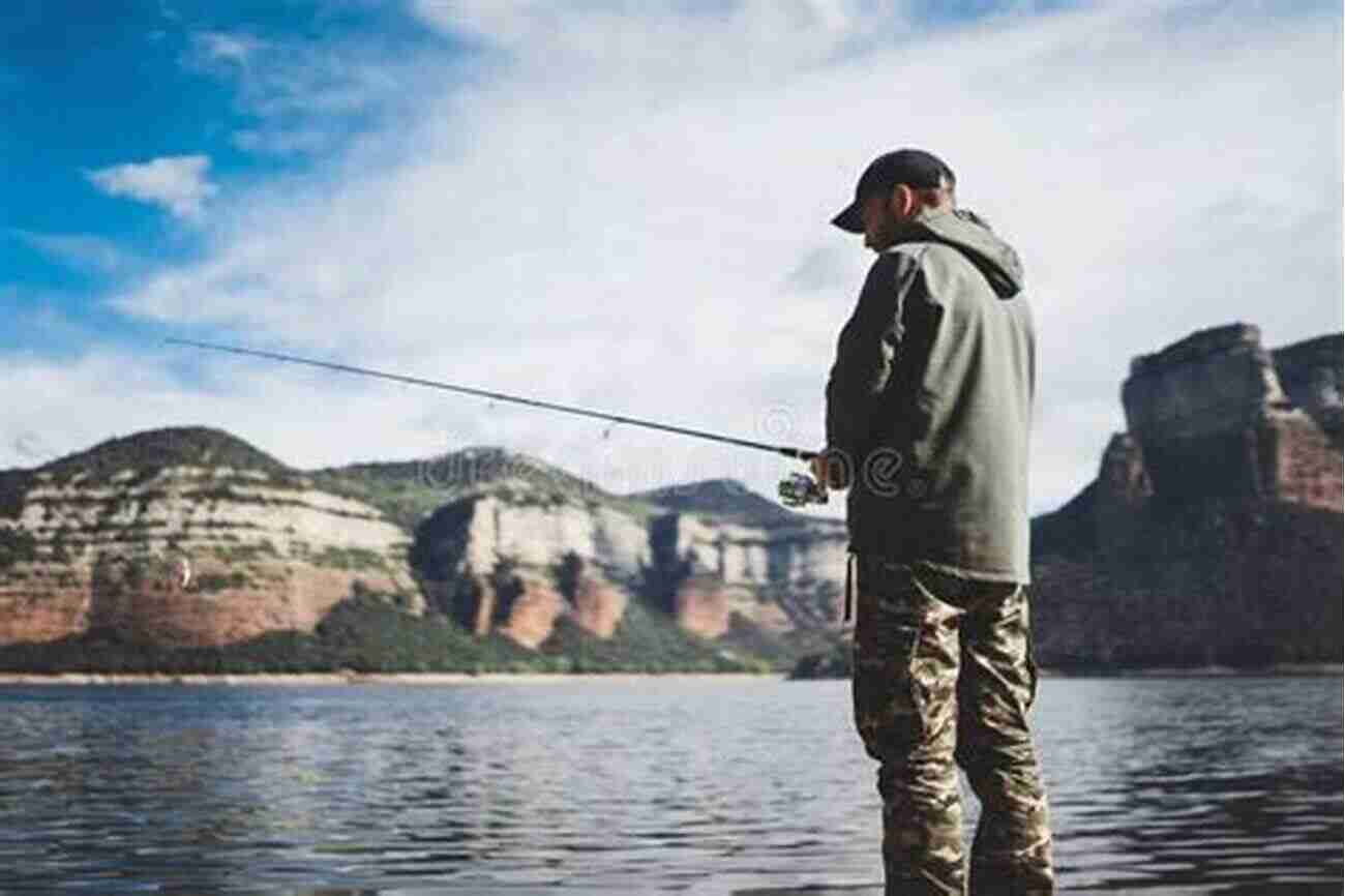 Fisherman Enjoying A Beautiful Day On A Lake In Stone County, Missouri Stone County Missouri Fishing Floating Guide Book: Complete Fishing And Floating Information For Stone County Missouri (Missouri Fishing Floating Guide Books)