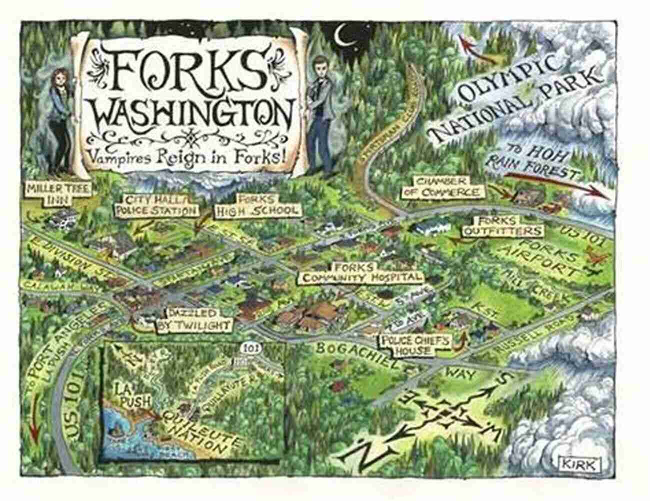 Forks Twilight Tour Tour The Twilight Saga One The Olympic Peninsula