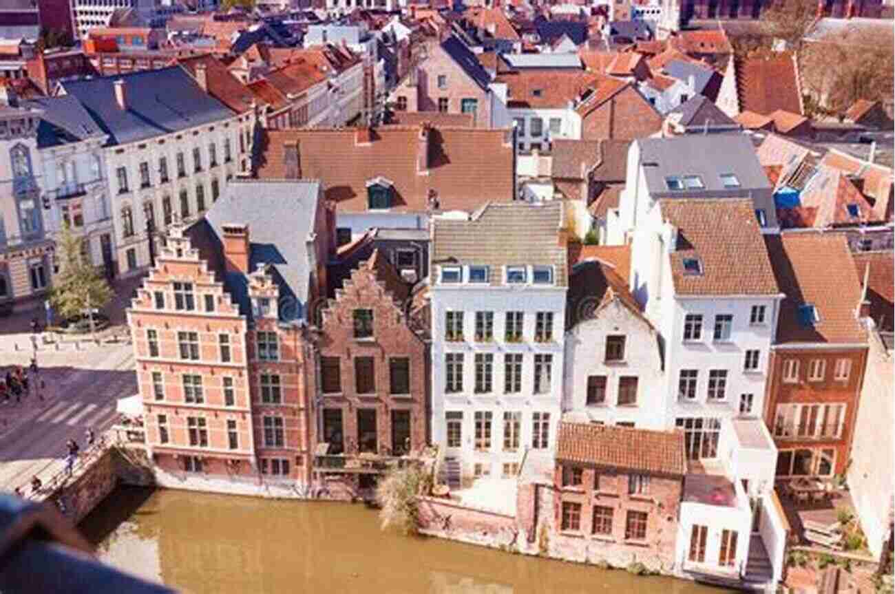 Ghent Canal And Medieval Buildings Travel Diary Washington D C London Amsterdam Ghent May 2007