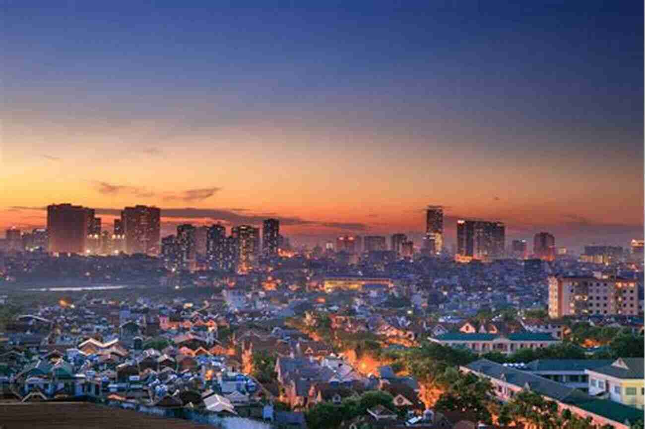 Hanoi Skyline At Sunset Vietnam: Hanoi Ha Long Bay Ninh Binh