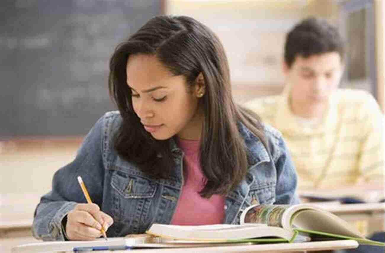 High School Student Taking Notes In A Classroom Study Skills For High School Students