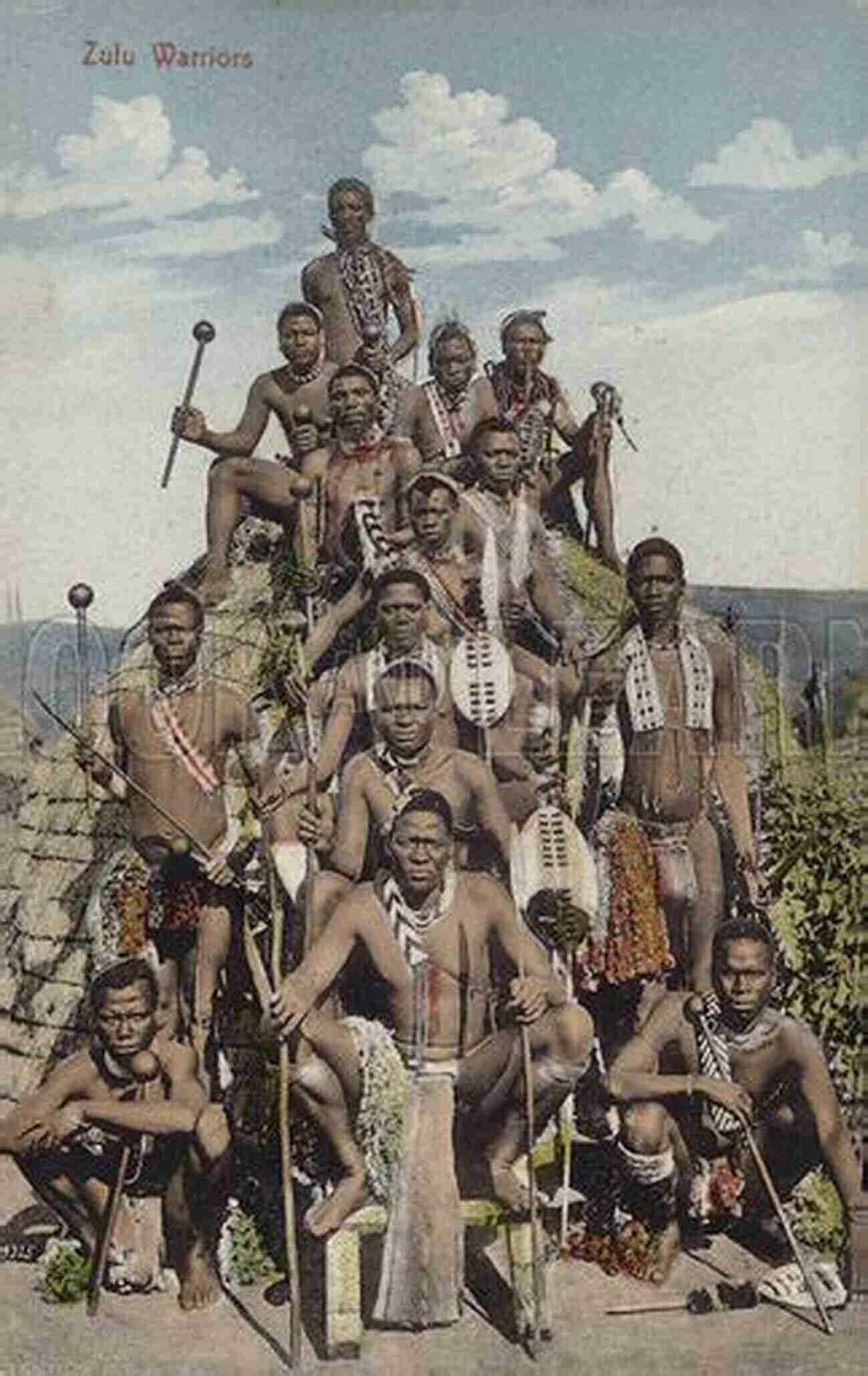 Illustration Depicting The Brave Zulu Warriors During The Zulu War The 24th Regiment Of Foot: From The War Of Spanish Succession To The Zulu War (Illustrated)