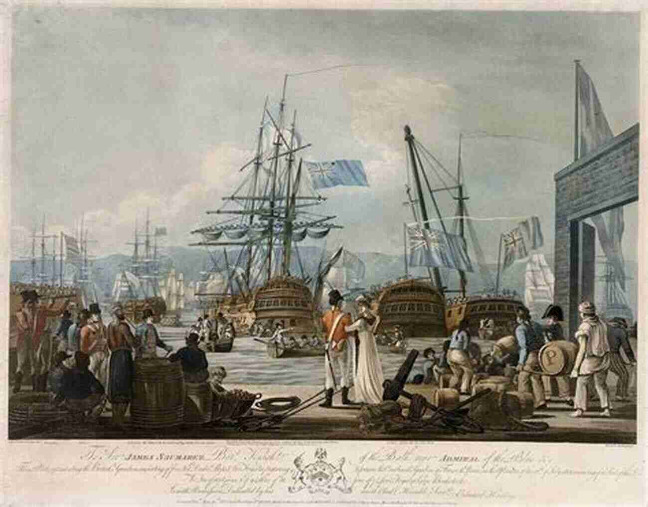 Illustration Depicting The Daily Life Of A Royal Navy Sailor During The Napoleonic Age The Royal Navy In The Napoleonic Age: Senior Service 1800 1815