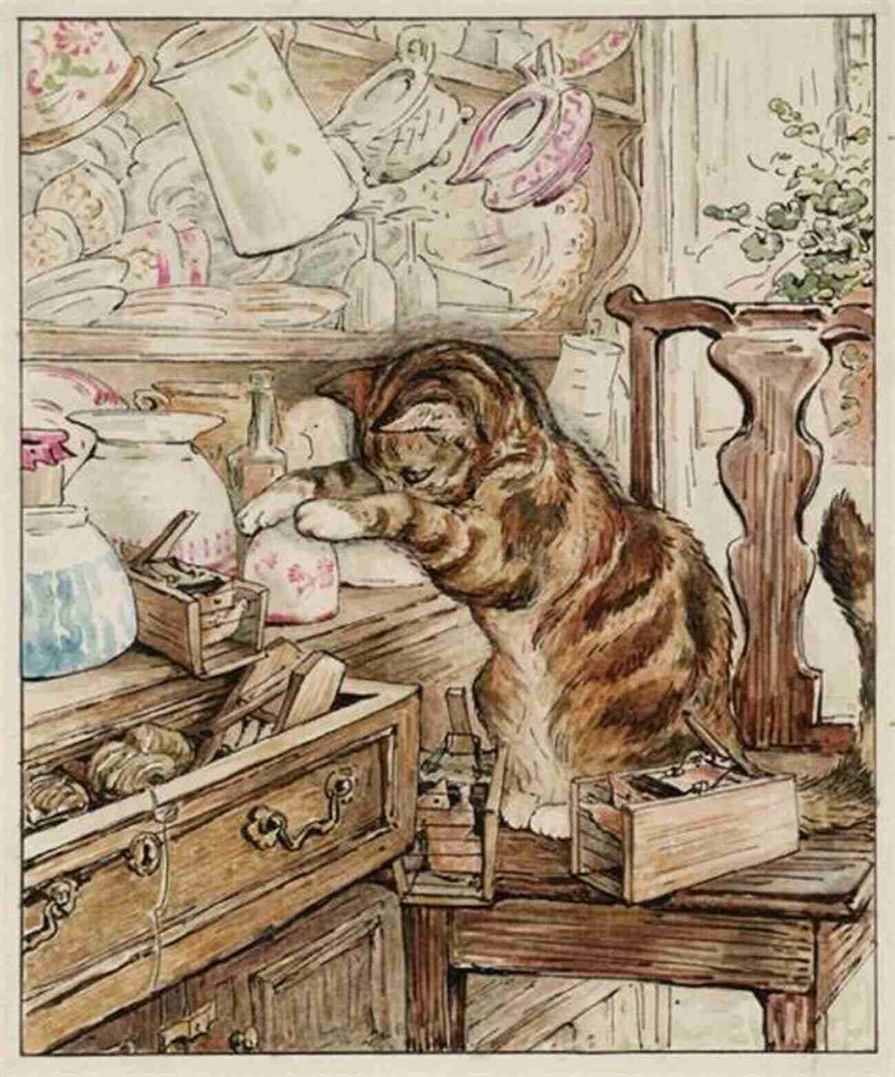 Illustration From The Tailor Of Gloucester The Tailor Of Gloucester (Beatrix Potter Originals 3)