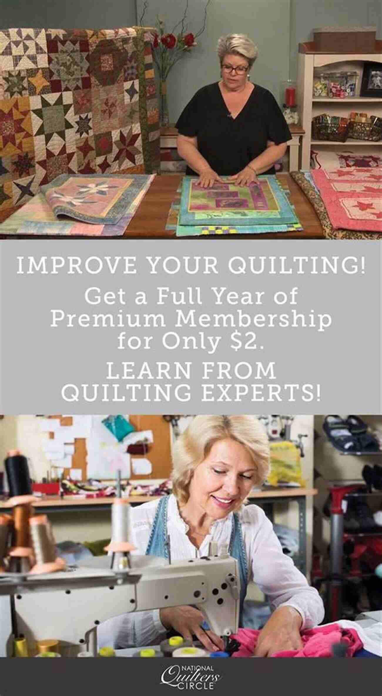 Join The Quilting Community Make Your First Quilt With Alex Anderson: Beginner S Simple Step By Step Visual Guide