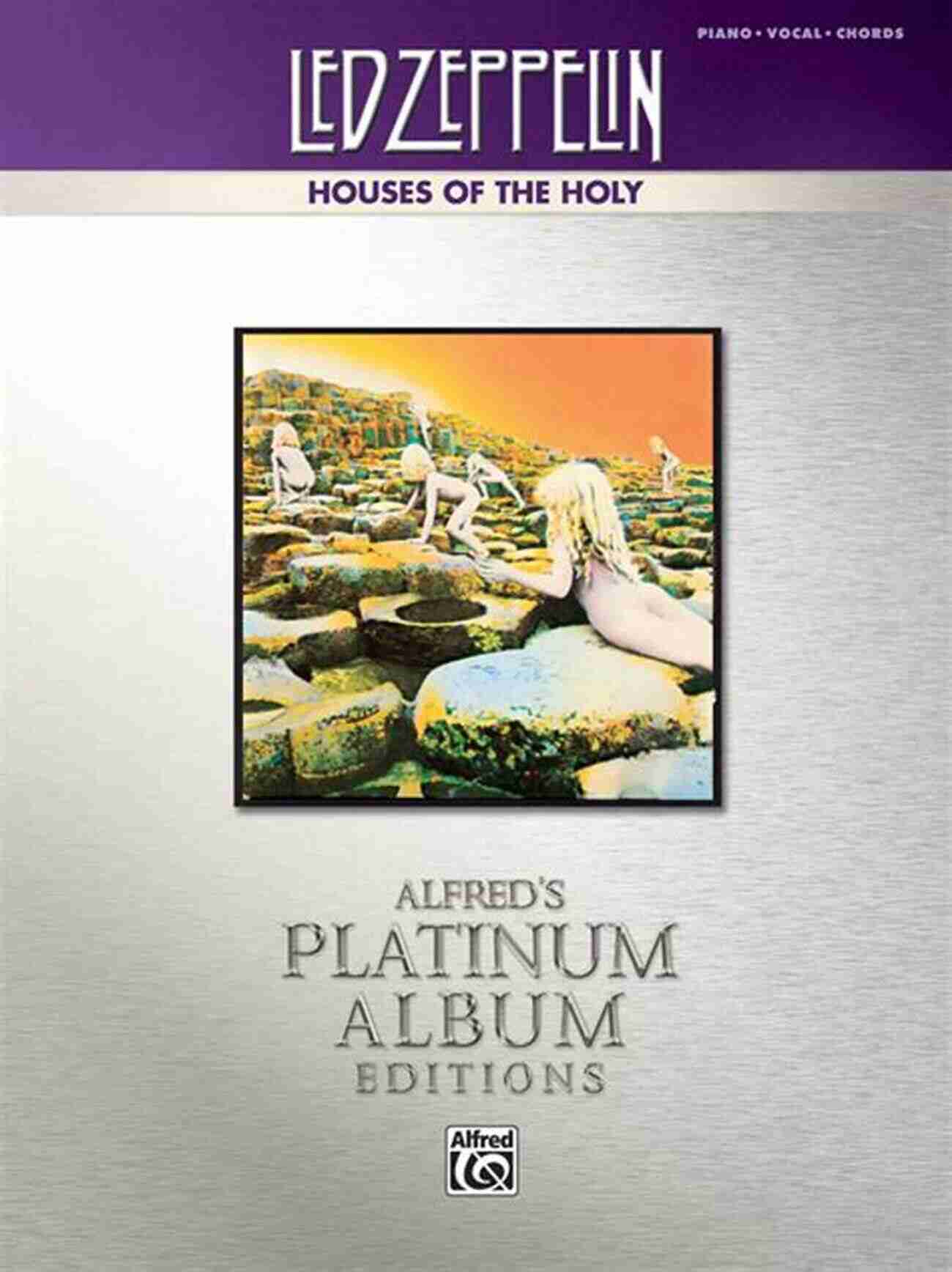 Led Zeppelin Houses Of The Holy Platinum Album Edition Cover Led Zeppelin Houses Of The Holy Platinum Album Edition: Drum Set Transcriptions: Drum Transcriptions (Alfred S Platinum Album Editions)