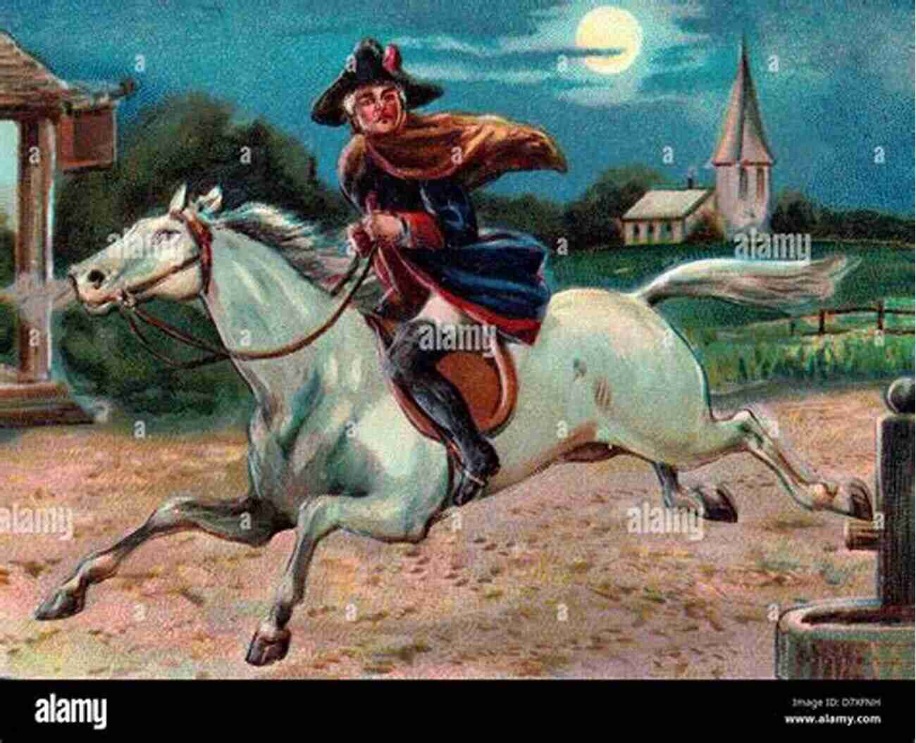 Long Descriptive Alt Tag About Paul Revere Riding Into American Folklore After The Revolution: Profiles Of Early American Culture