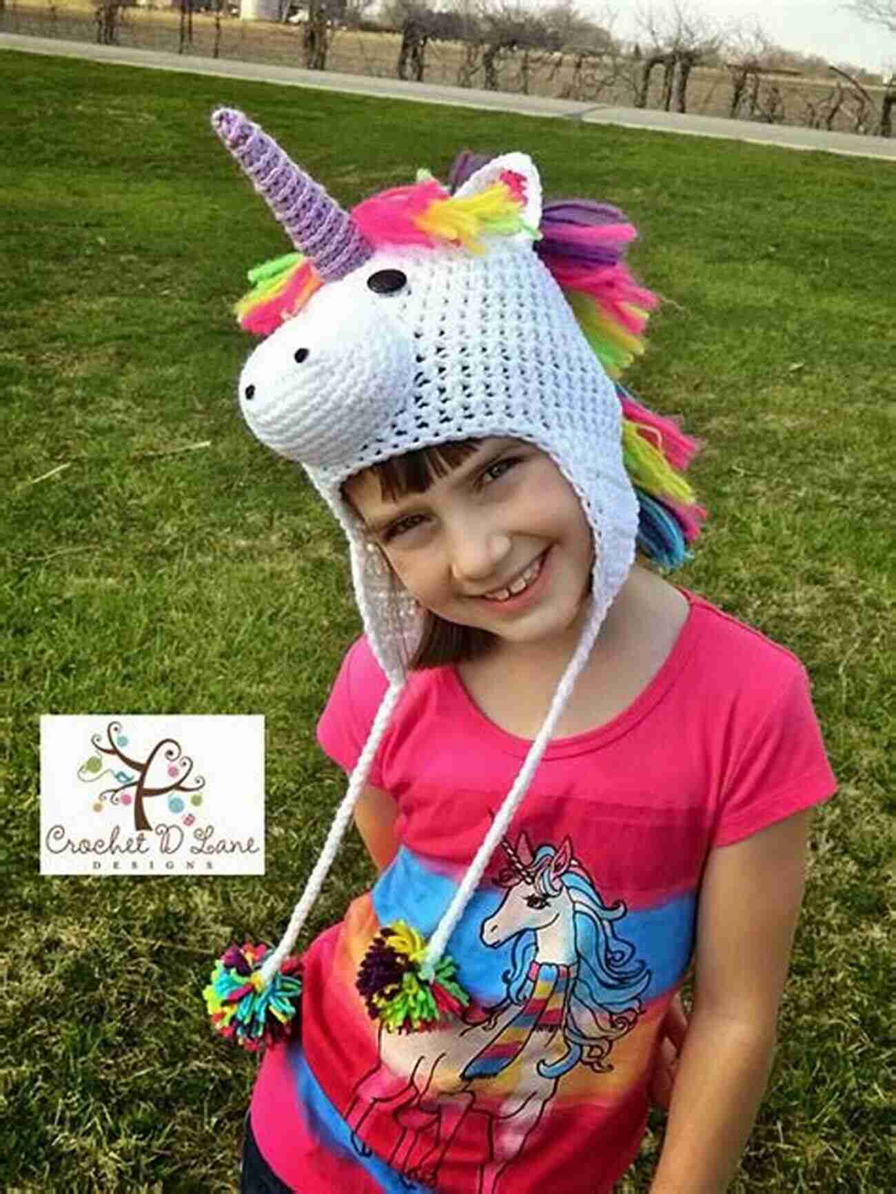 Majestic Unicorn Hat Crochet Pattern Into The Wild Volume 2: 10 Animal Dinosaur Monster Crochet Hat Patterns