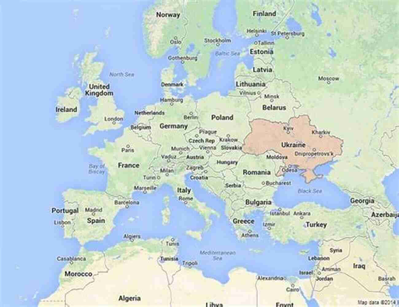 Map Of Europe Travel Guide Ukraine : Visit The Wonders Of Ukraine (Travel To Europe With Safer : Discover Europe And Beyond 25)