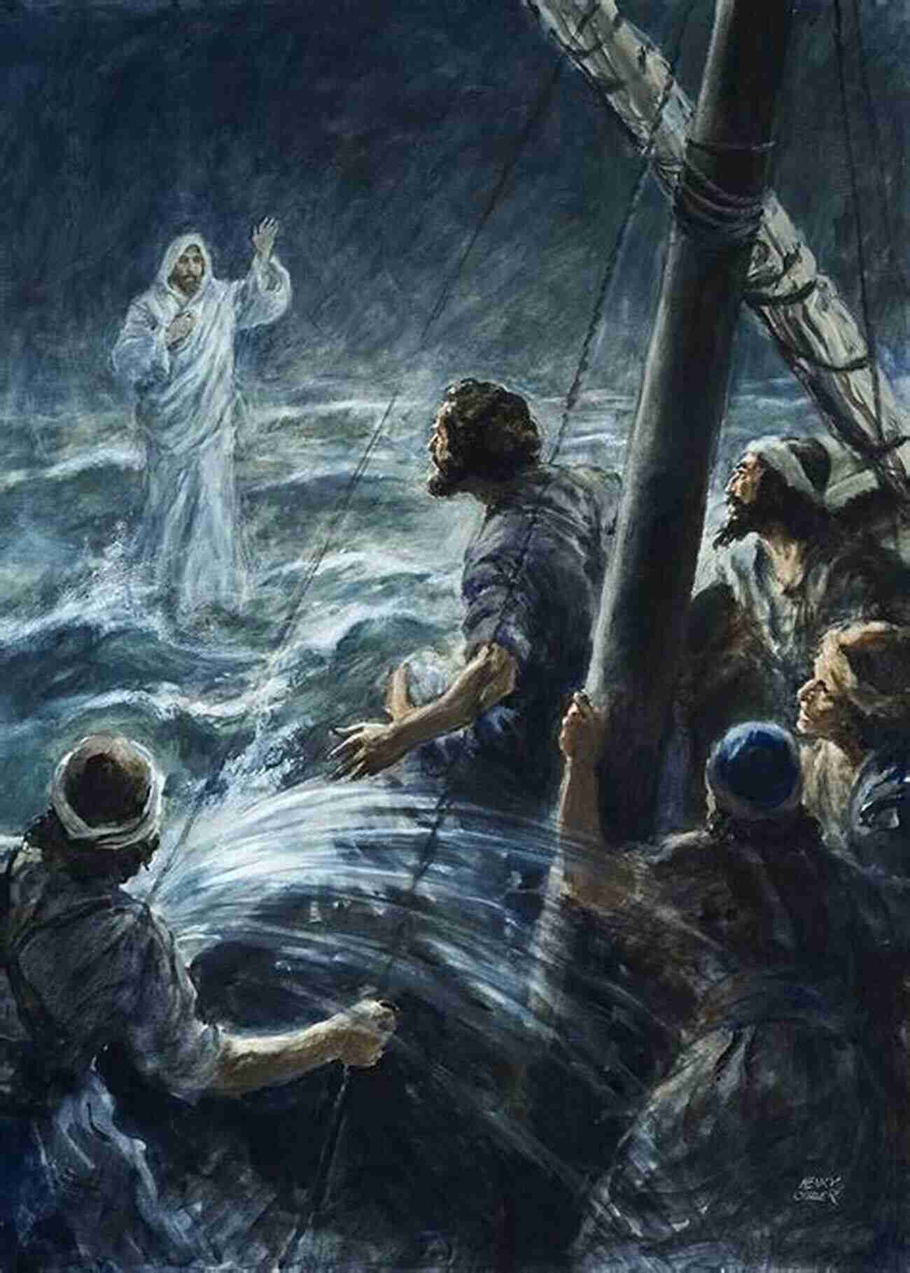 Painting Of Jesus Walking On Water In The Sea Of Galilee The Other Gospels: Accounts Of Jesus From Outside The New Testament