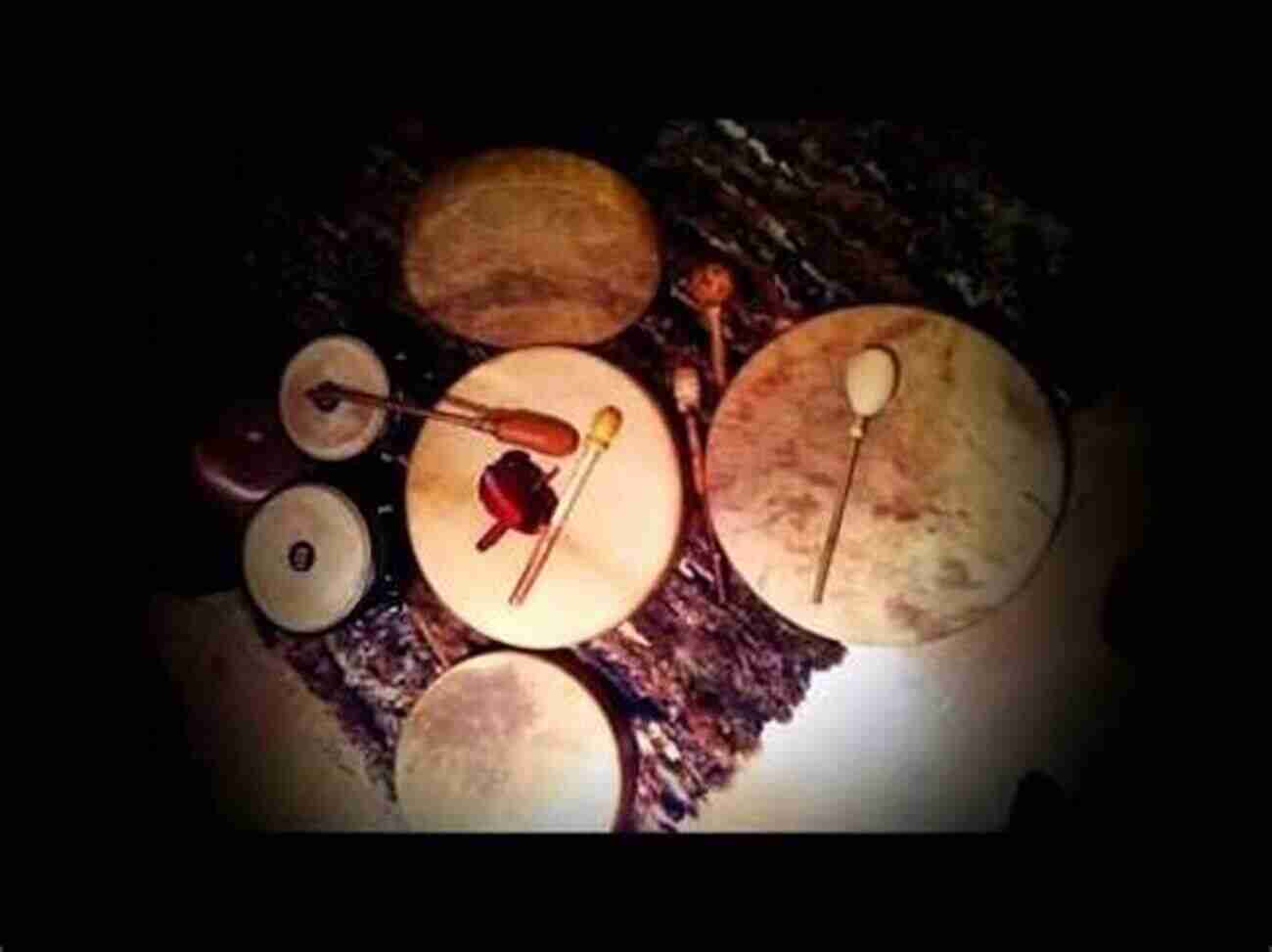 People At A Drum Circle Surrounded By Candles, Creating A Serene Atmosphere Sacred Beat: From The Heart Of The Drum Circle