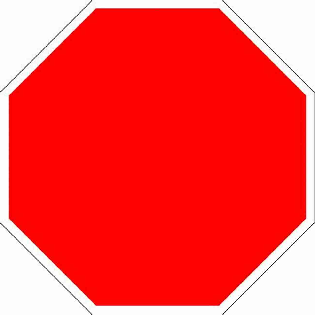 Red Octagon Shaped Sign LOUISIANA DMV PERMIT PRACTICE TEST: Drivers License/Permit Study With Over 270 Updated Test Questions Answers For DMV Written Exams For 2019/2020