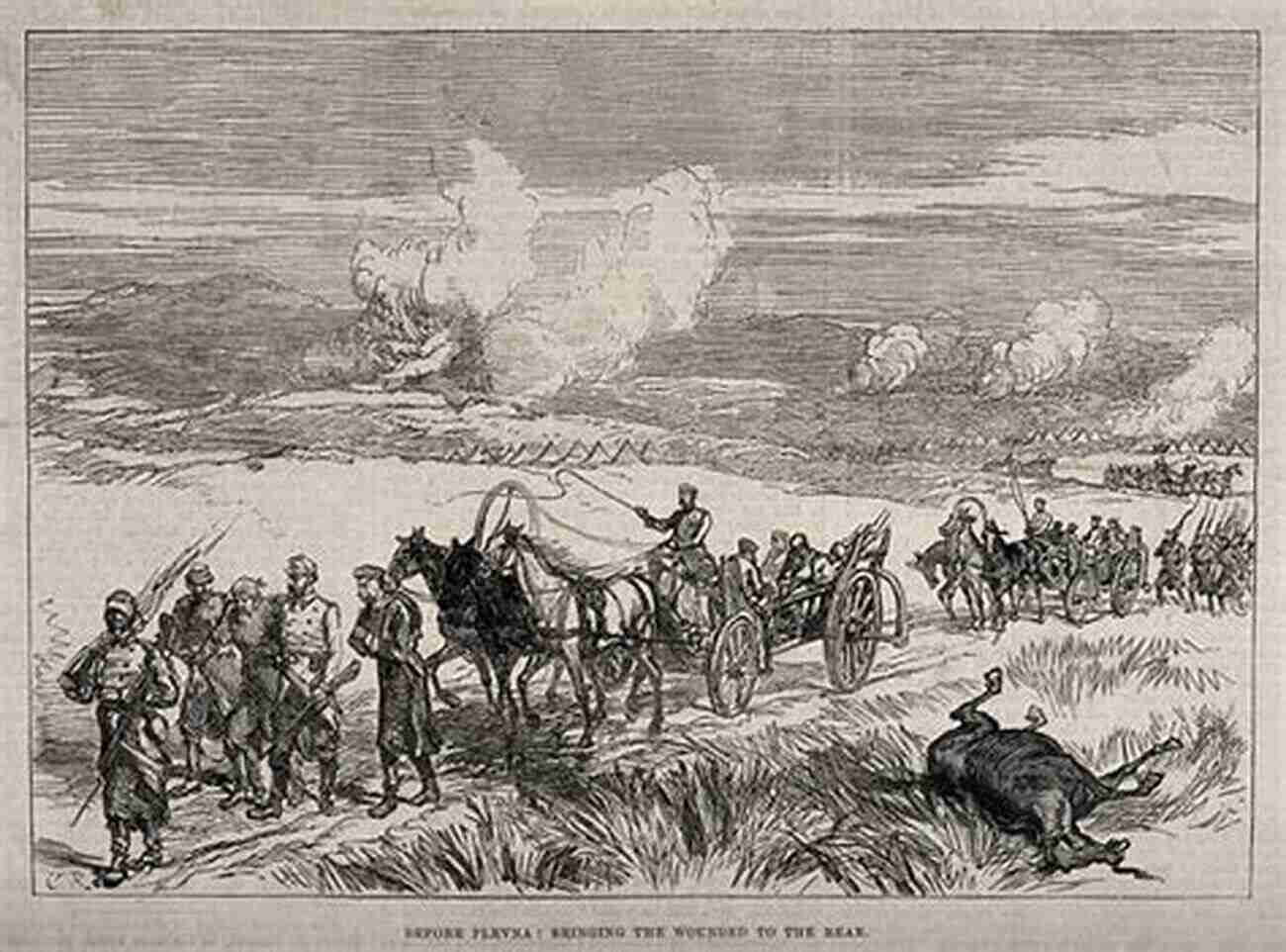 Russian Troops Besieging Pleven During The Russian Turkish War The Eastern Question And The Russian Turkish War (1877 1878)