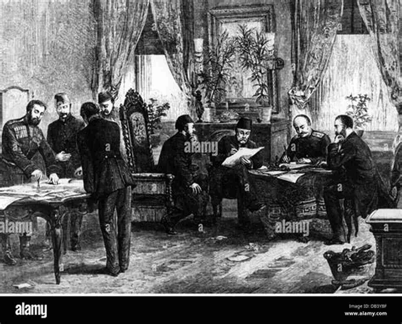 Signing Of The Treaty Of San Stefano The Eastern Question And The Russian Turkish War (1877 1878)