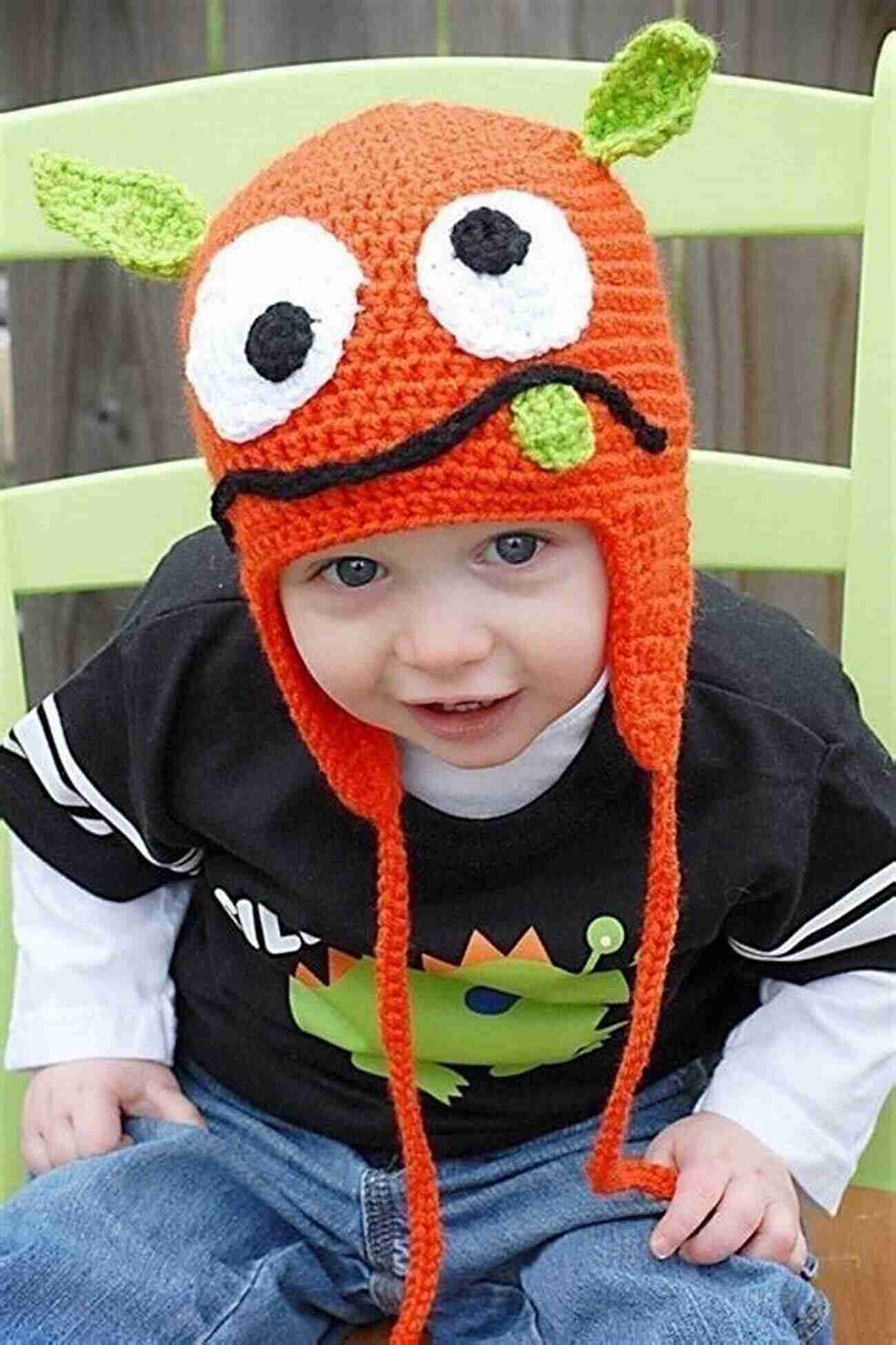 Silly Monster Hat Crochet Pattern Into The Wild Volume 2: 10 Animal Dinosaur Monster Crochet Hat Patterns