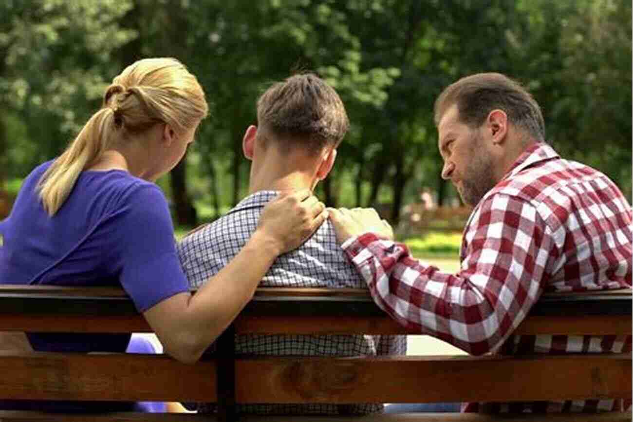 Teenagers Hanging Out Together And Discussing Their Problems PARENTING GUIDE ON ANXIETY RELIEF FOR TEENS:: What Every Parent Must Know To Help Their Teenage Boys And Girls Deal With Anxiety Social Phobia Depression Panic Attacks Worries And Fears