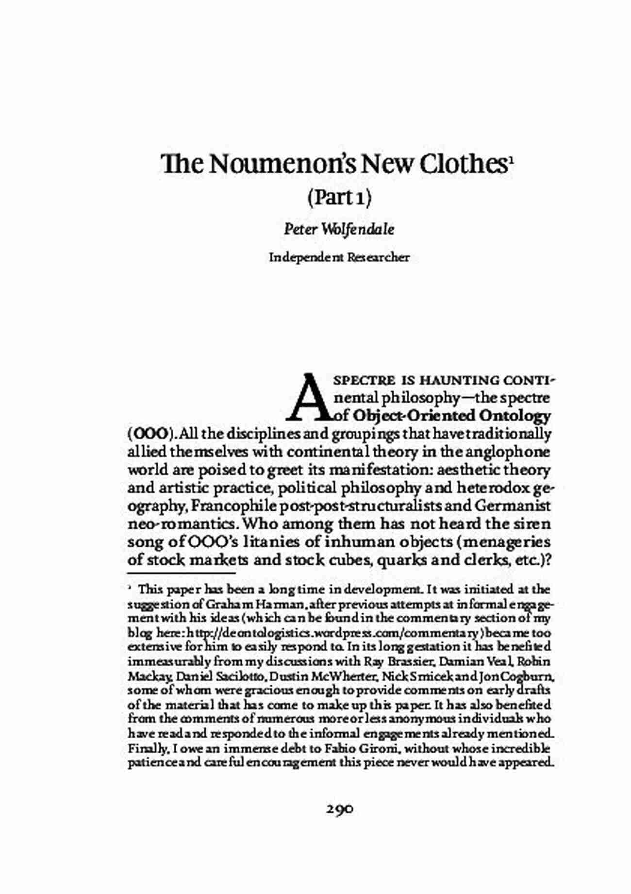 The Noumenon New Clothes Urbanomic Mono Fashion Meets Philosophy Object Oriented Philosophy: The Noumenon S New Clothes (Urbanomic / Mono 1)