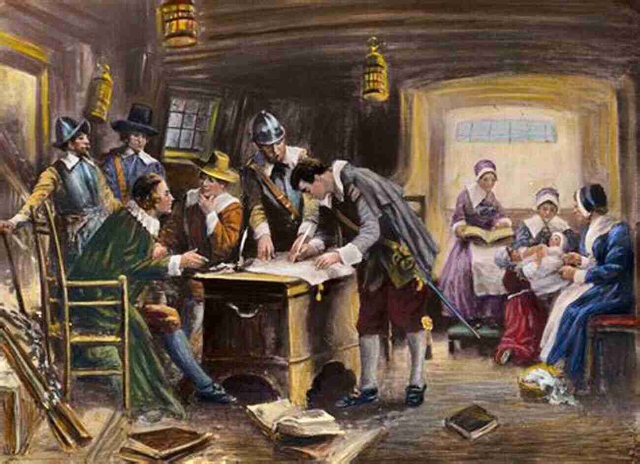 The Signing Of The Mayflower Compact Who Created The Plymouth Colony? US History 3rd Grade Children S American History