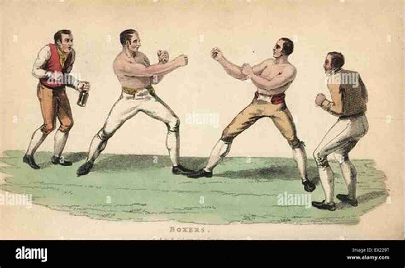 Two Fighters In A Bare Knuckle Prize Fight The Manly Art: Bare Knuckle Prize Fighting In America