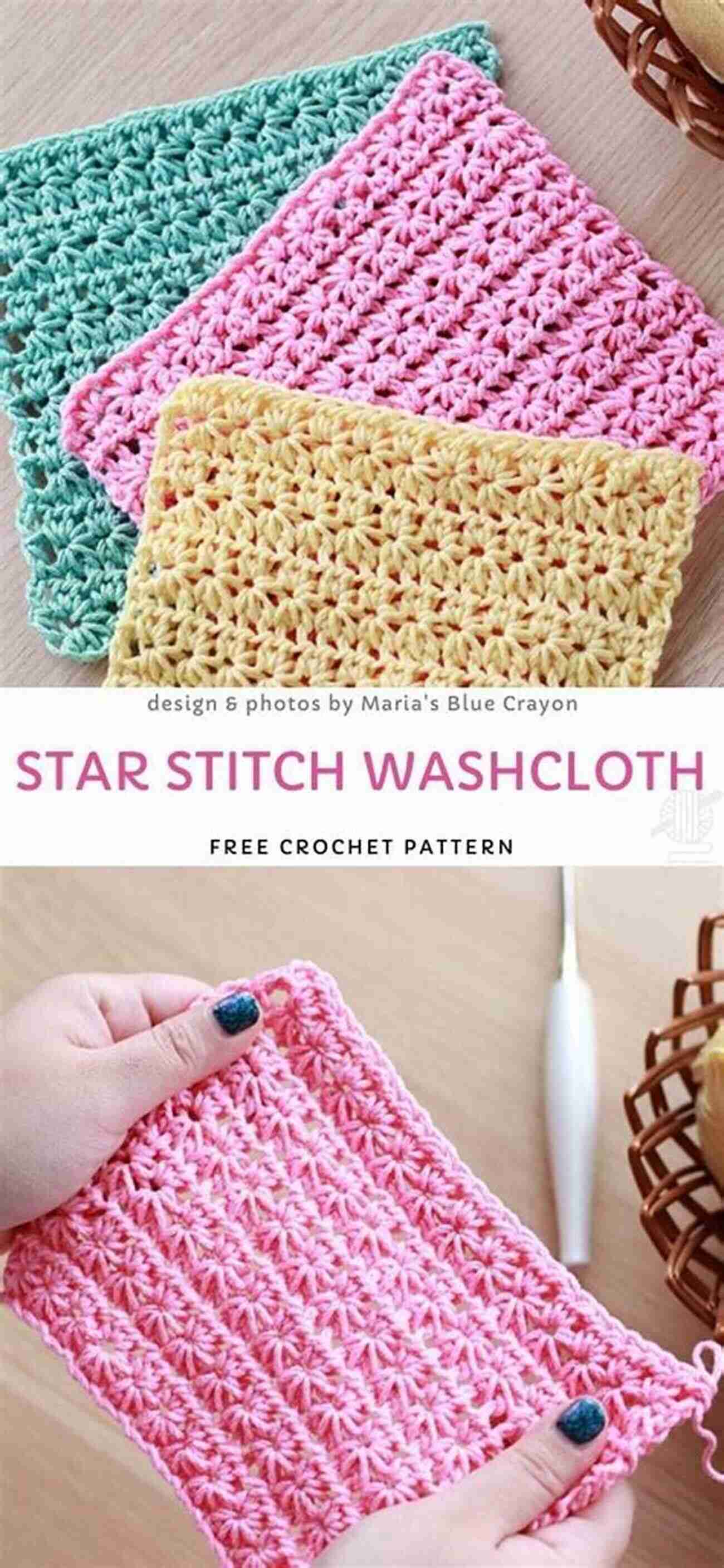 Washcloth Crochet Community Washcloth Crochet Projects Book: Amazing Ideas And Pattern To Crochet Washcloth