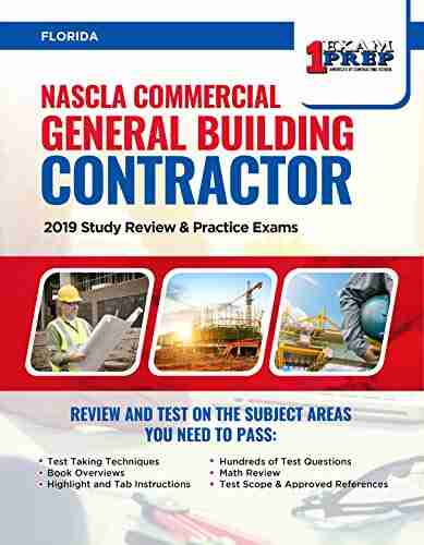 NASCLA Commercial General Building Contractor: 2019 Study Review Practice Exams