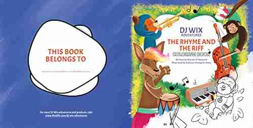 DJ Wix Adventures The Rhyme The Riff Coloring