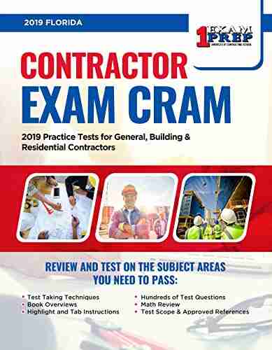 Florida Contractor Exam Cram: 2019 Study Review for General Building Residential