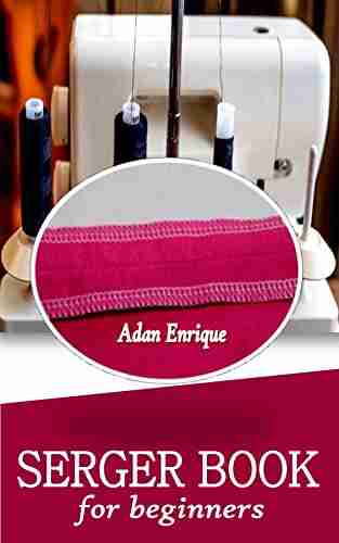 SERGER FOR BEGINNERS: How to serge with a sewing machine overcastting foot for beginners